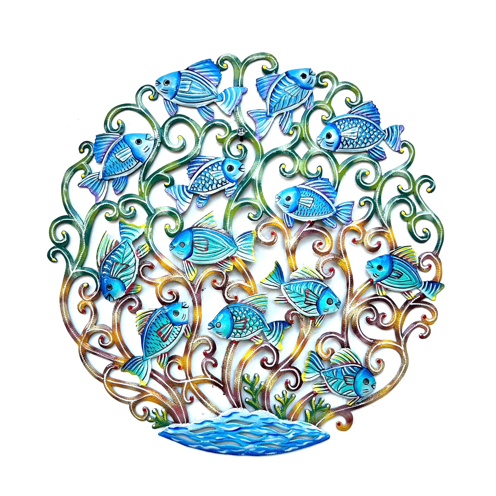 Antoine- Swimming Blue Fish