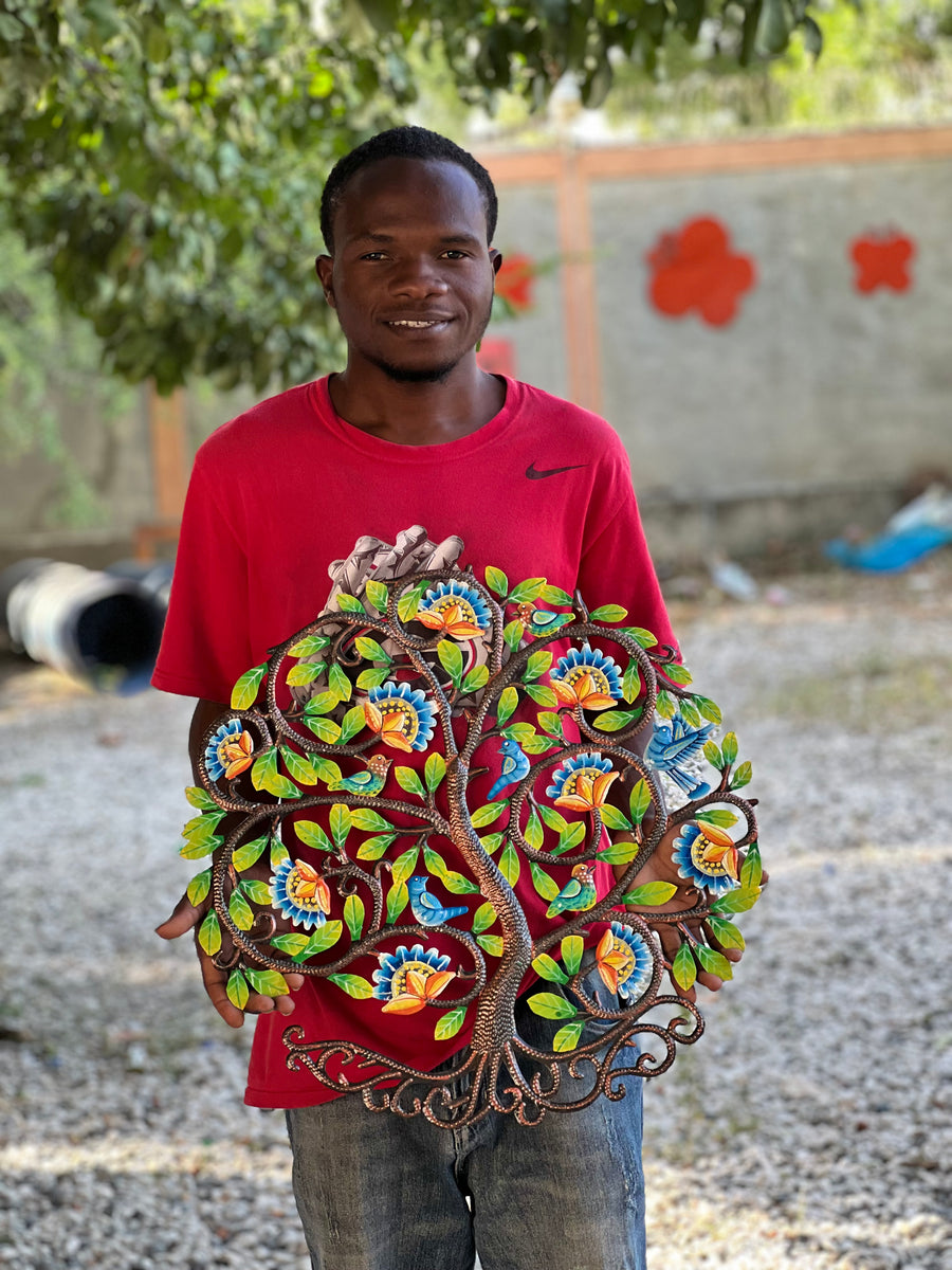 Lindor Green Leaf Tree & Birds Papillon Wholesale