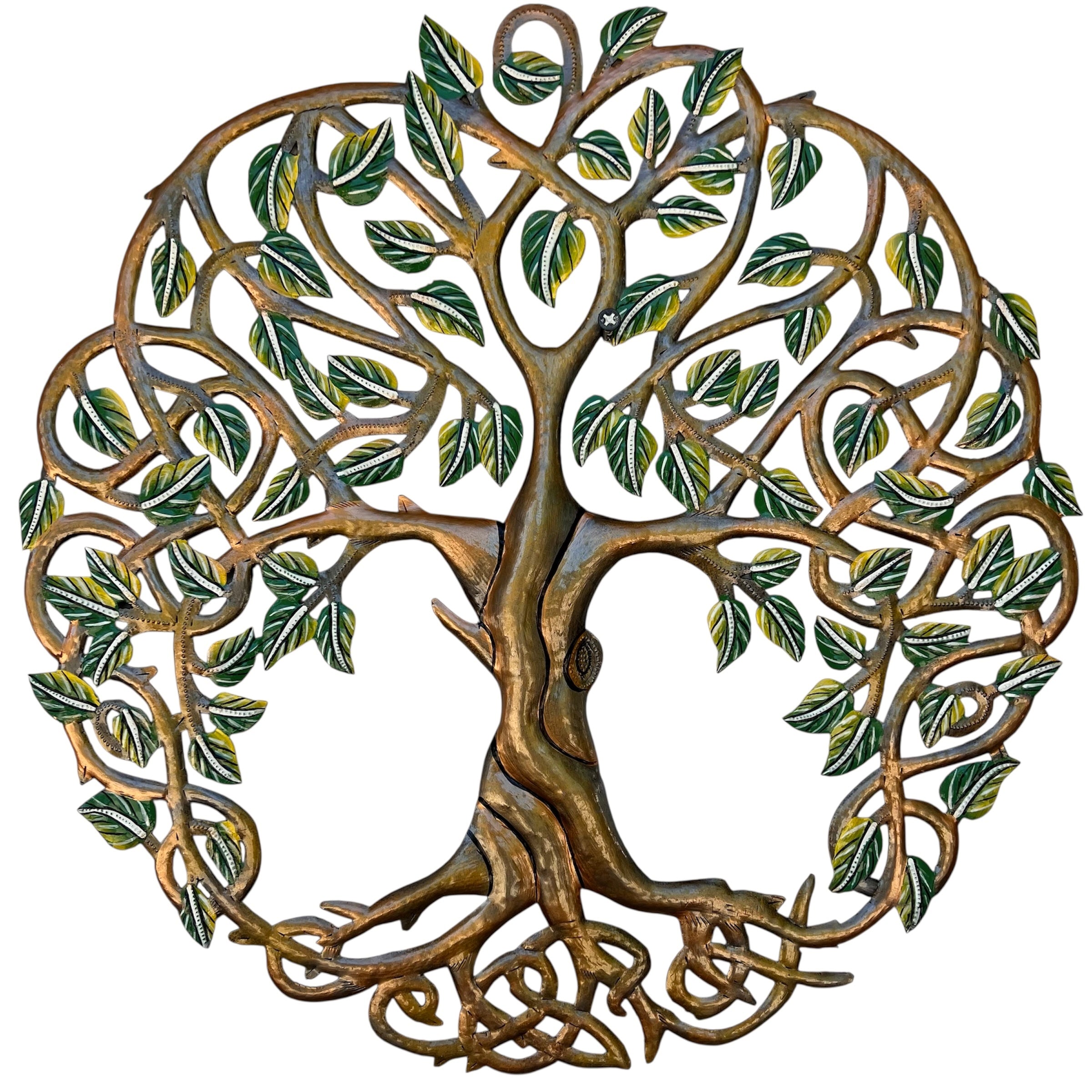 Etienne- Jumbo Rooted Tree- Green Leaf