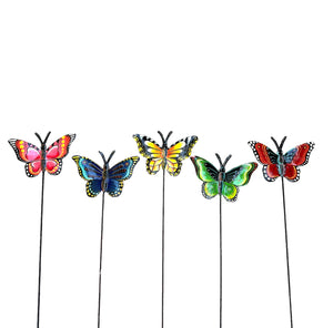 Butterfly Garden Stakes Set Of 5