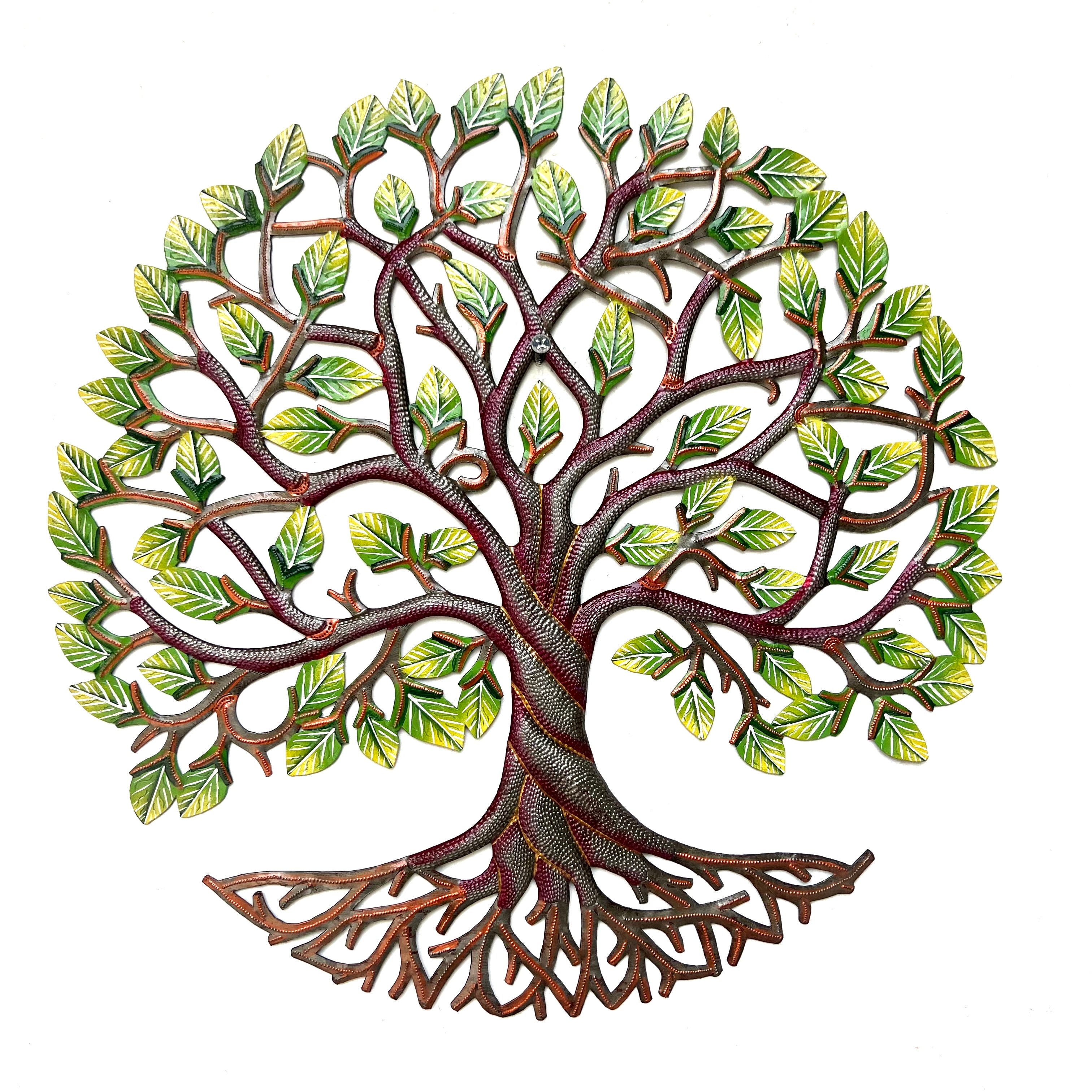 Antoine- Green Leaf Whimsical Tree