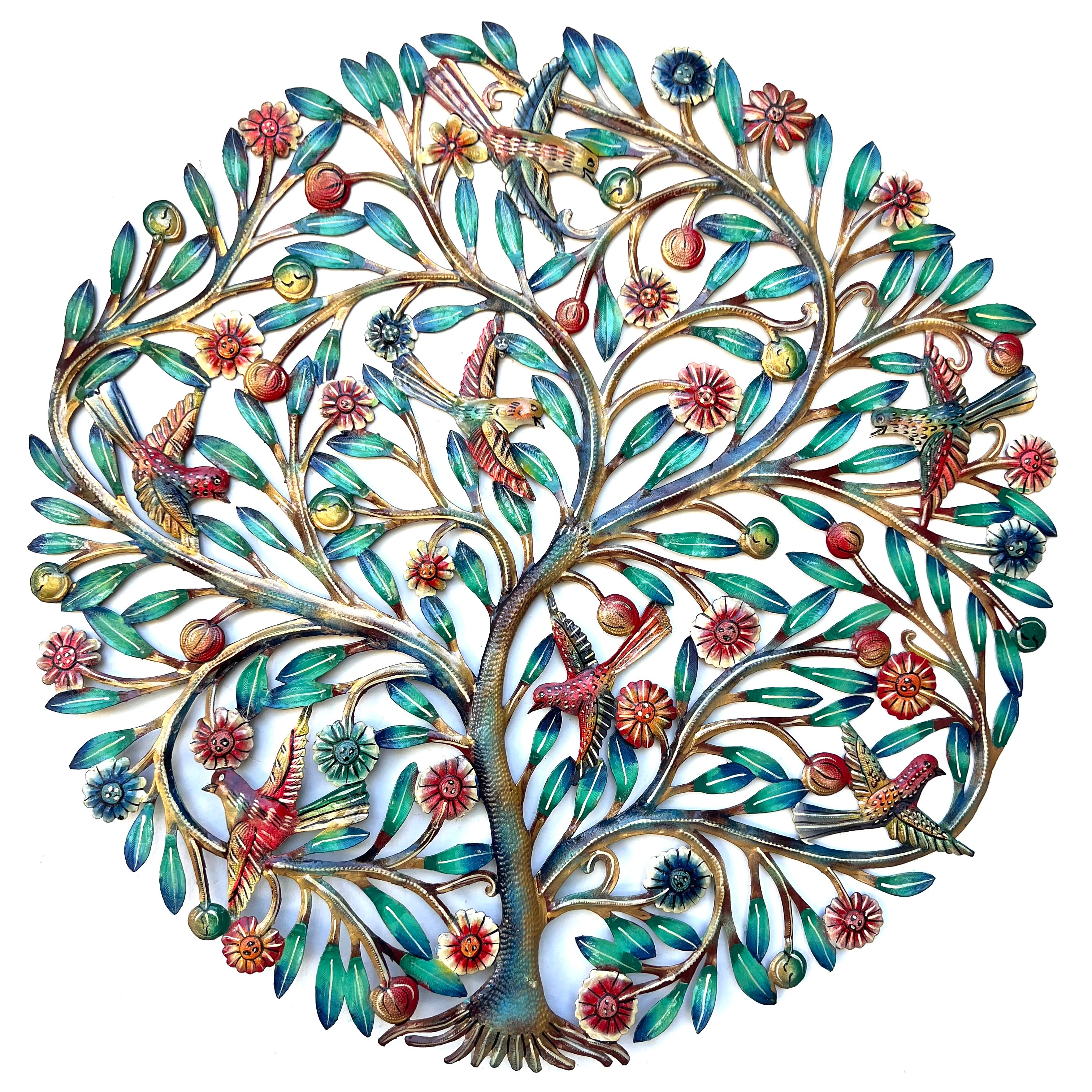 Jumbo- Fruit And Flying Birds Tree #1