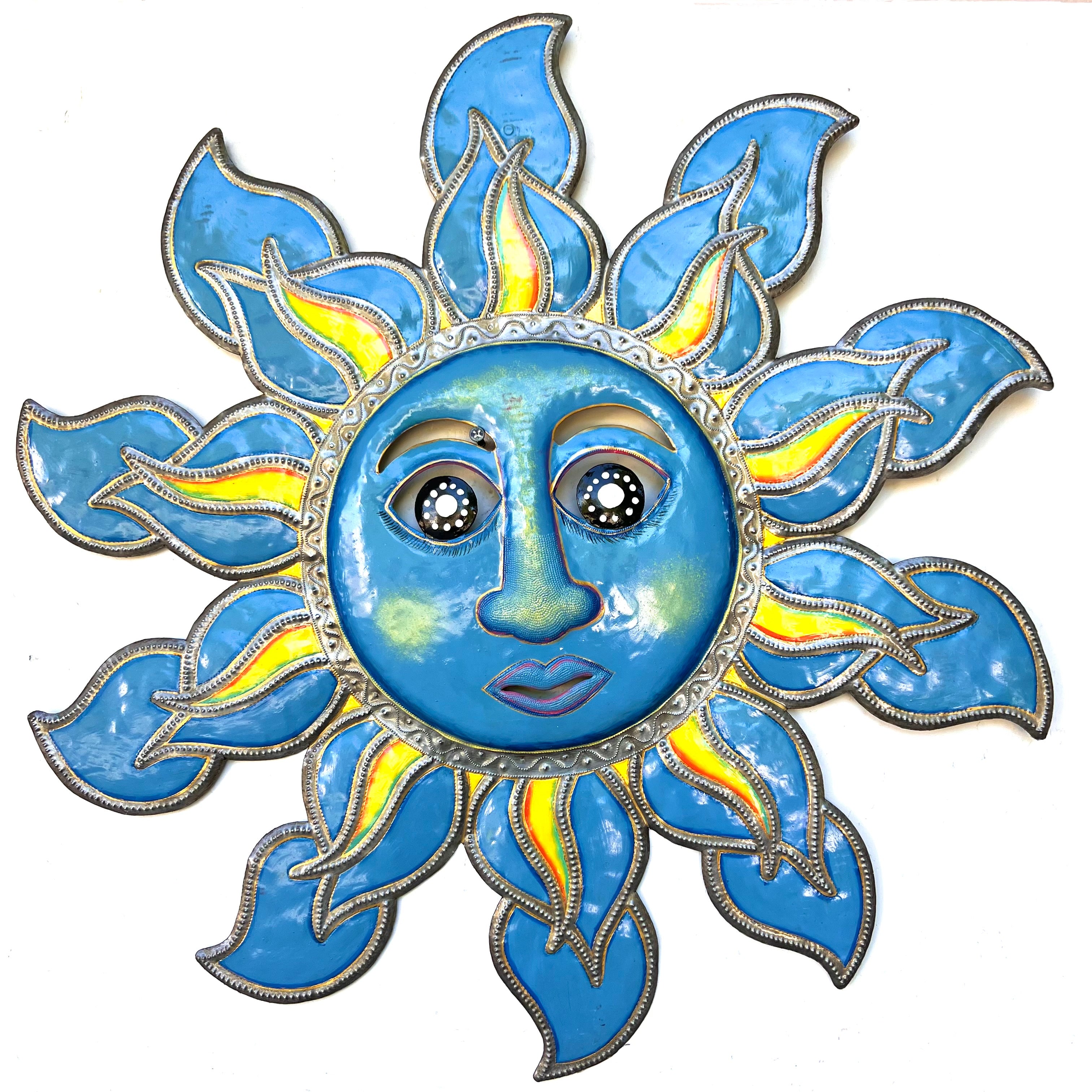 Orilien- Jumbo Blue & Yellow Sun