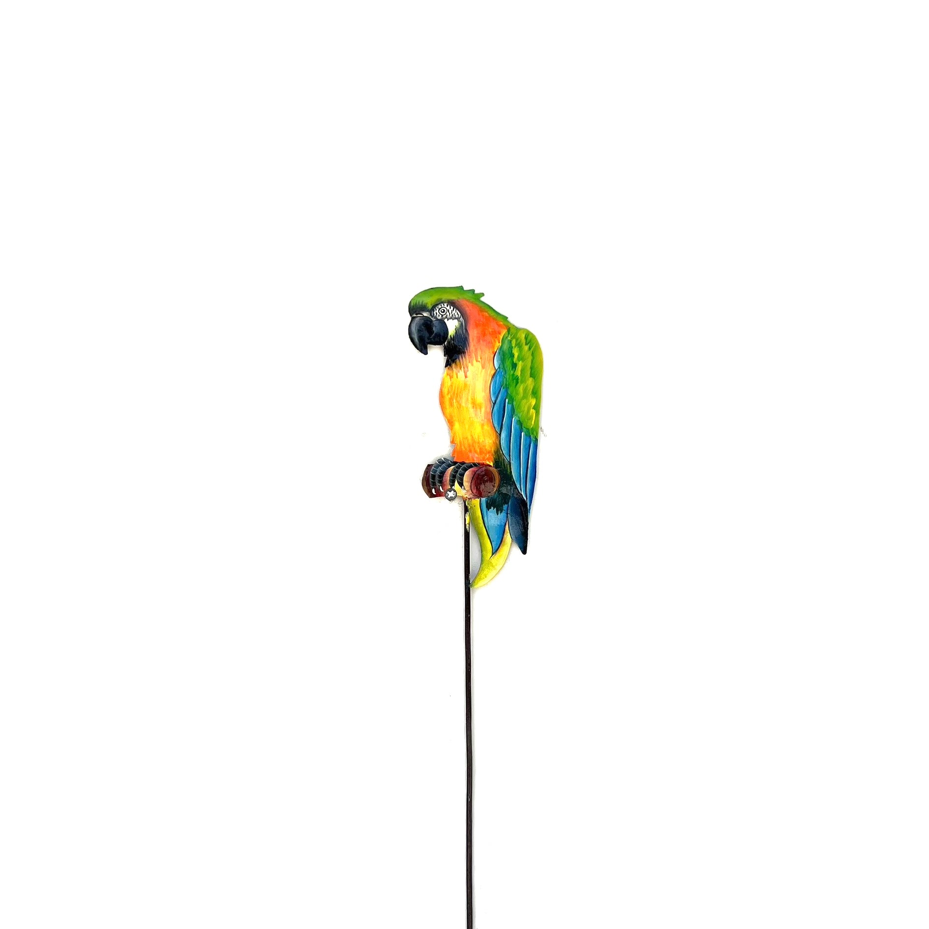 Multicolor Parrot Garden Stake #2