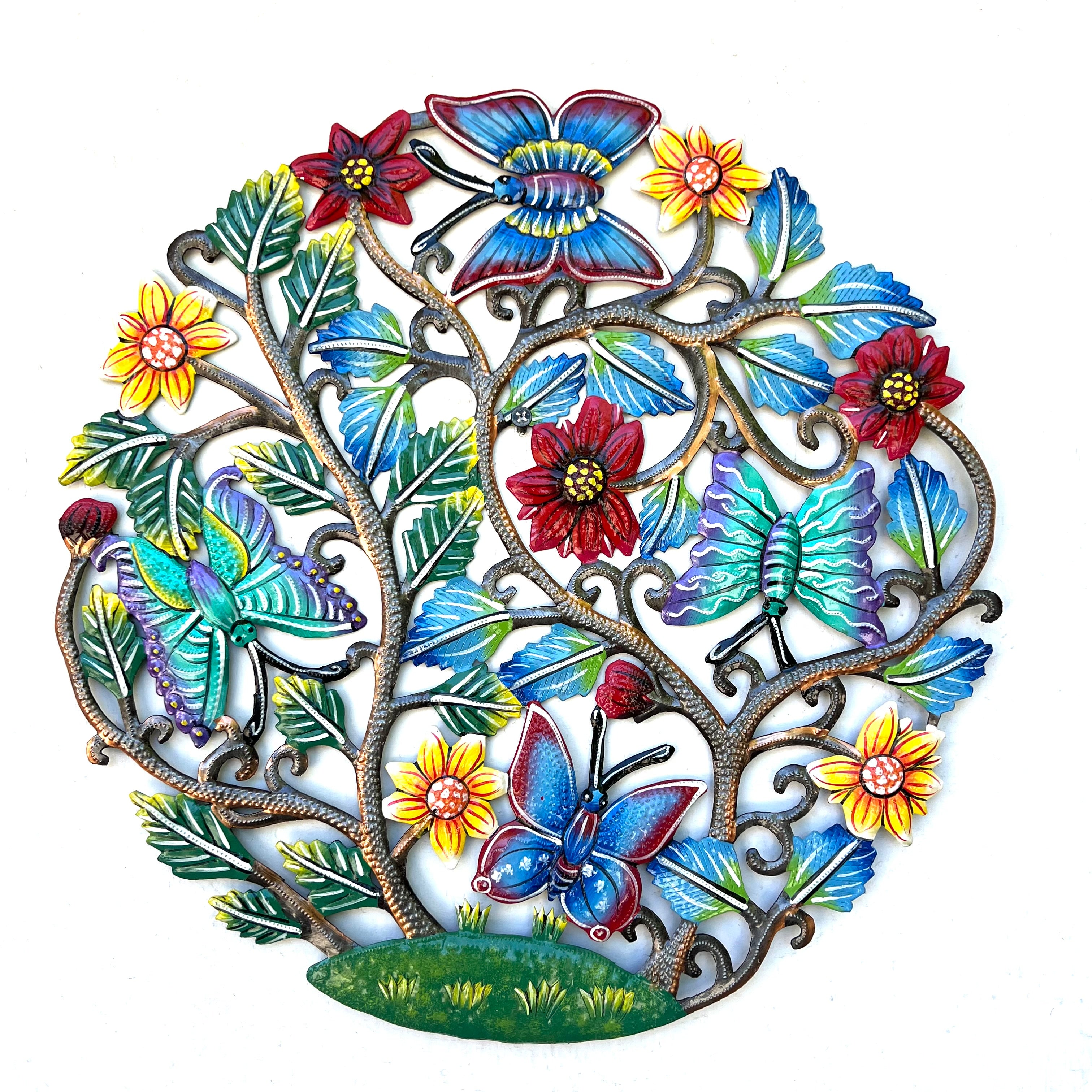 Derat- Flying Butterfly & Plants