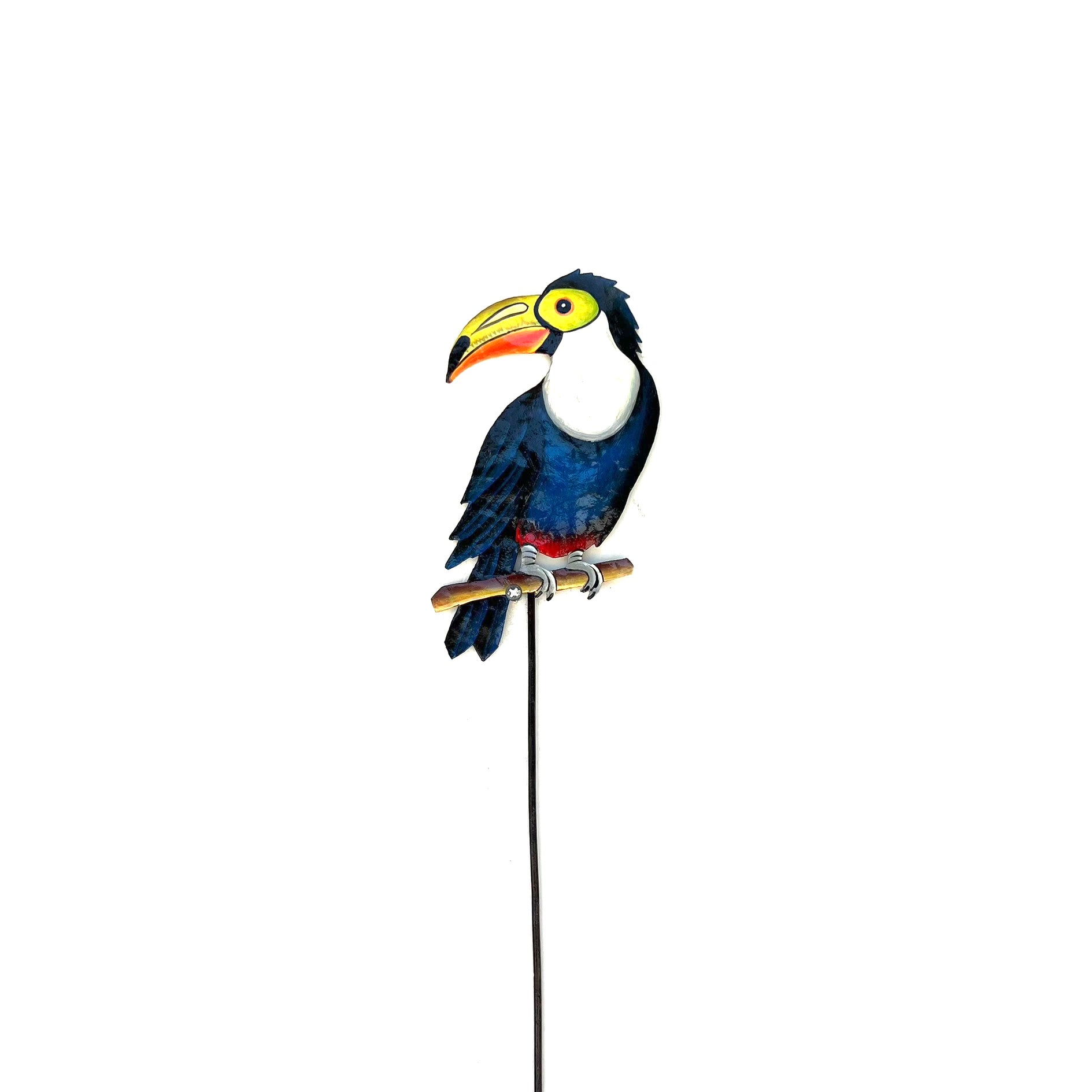 Looking Toucan Garden Stake