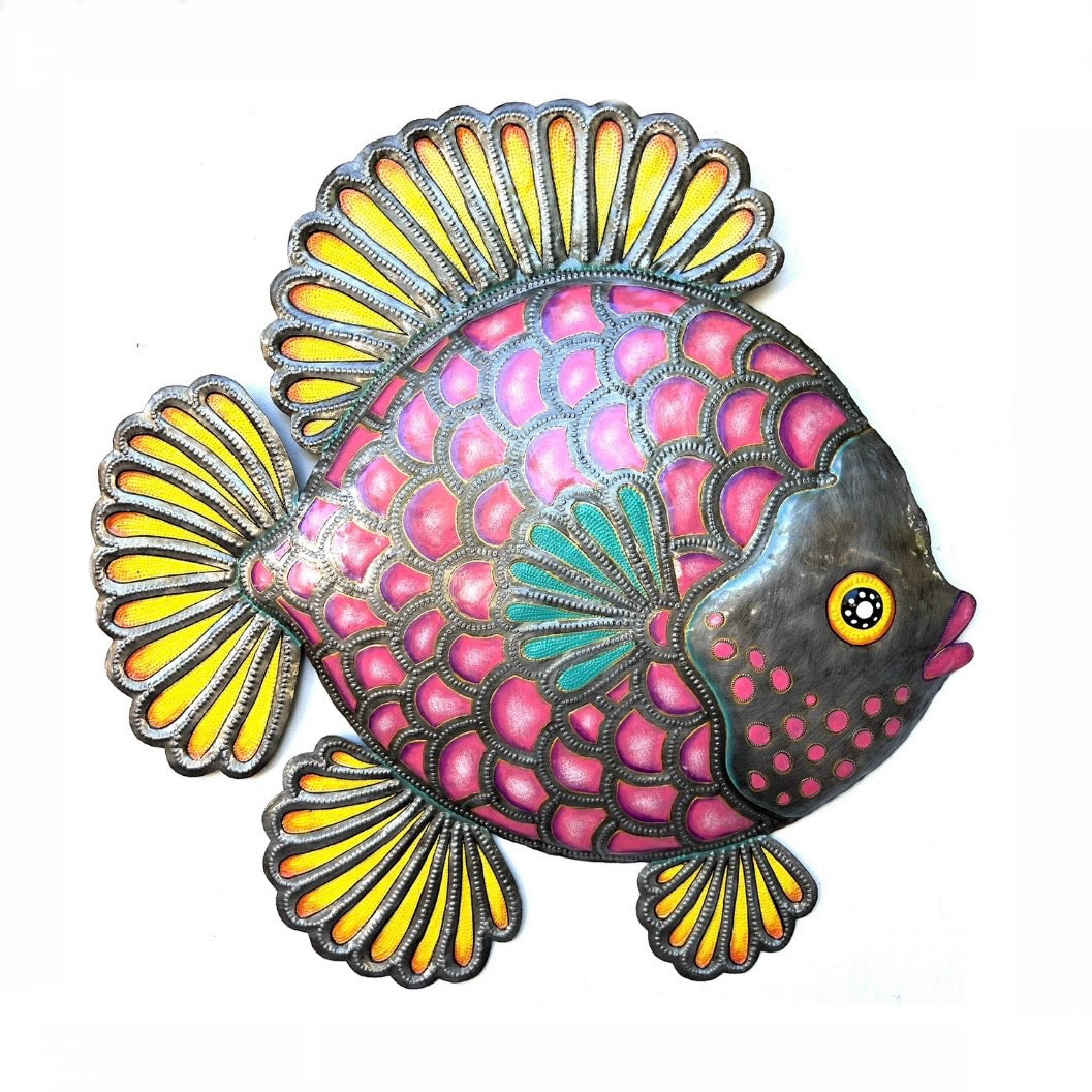 Orilien- Pink & Yellow Fish