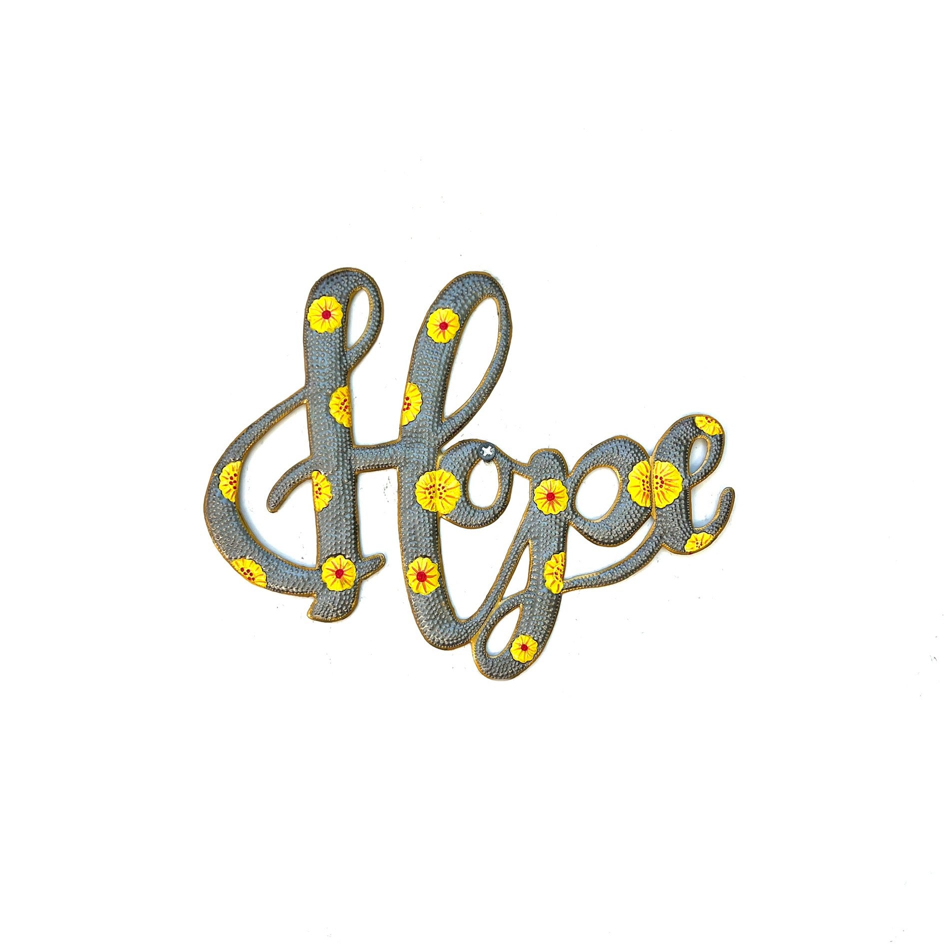 Hope with Flower Design