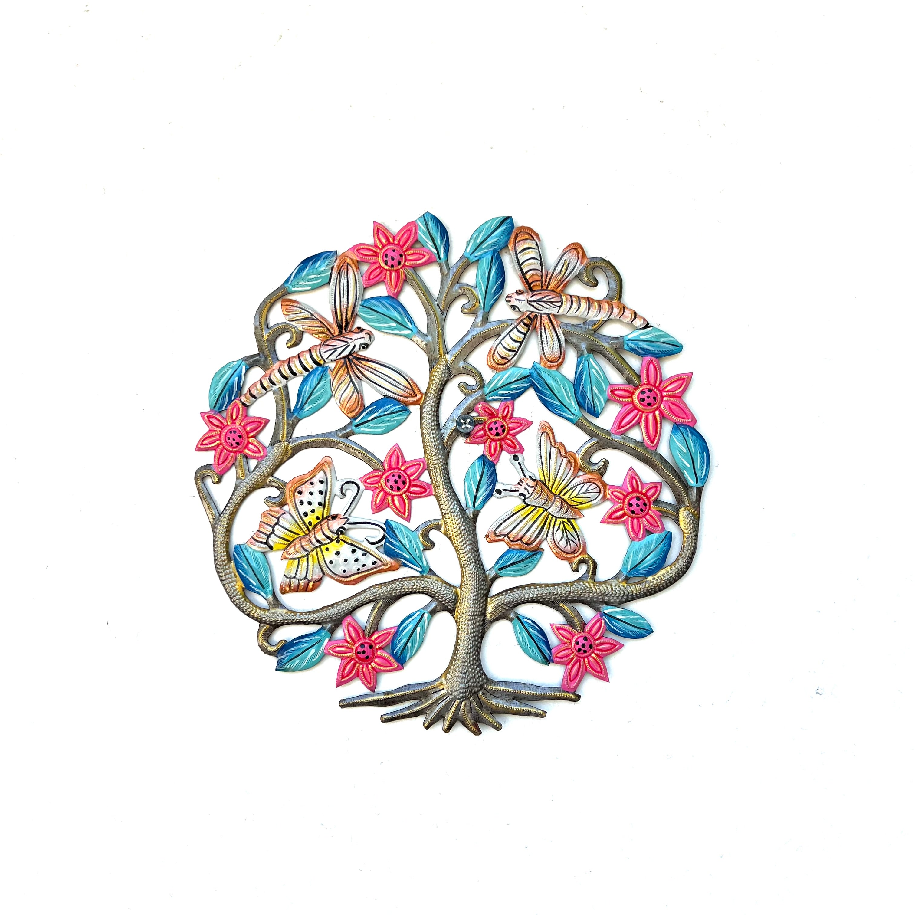 Color Flower & Butterfly #4