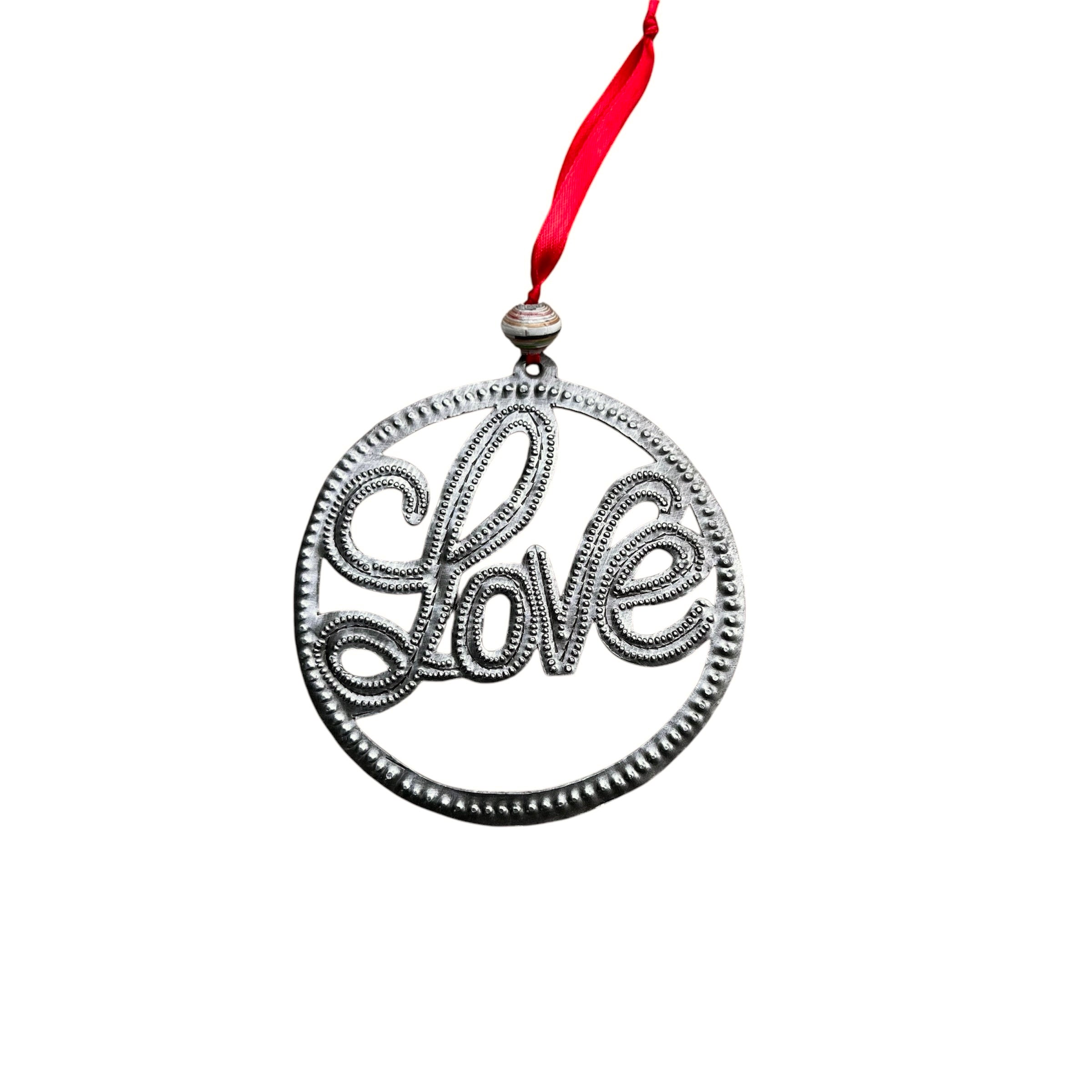 Love Holiday Christmas Ornament