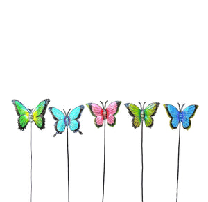 Lucson (Set Of 5)Butterfly Garden Stakes