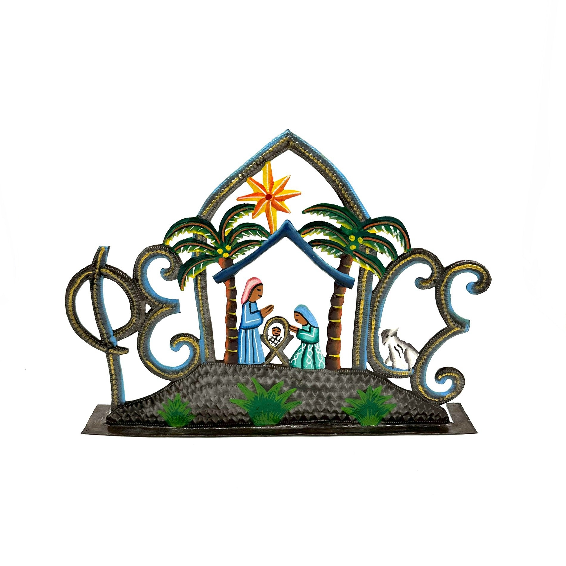 Peace Painted Nativity