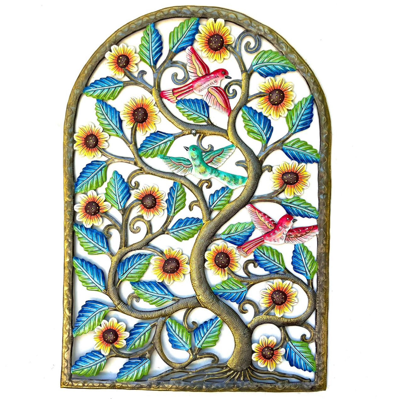 Derat- Jumbo Arch-Sunflower & Birds
