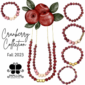 Cranberry Simple Bracelet
