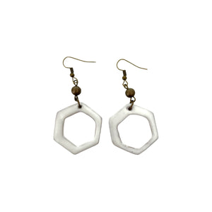 Hexagon Earring