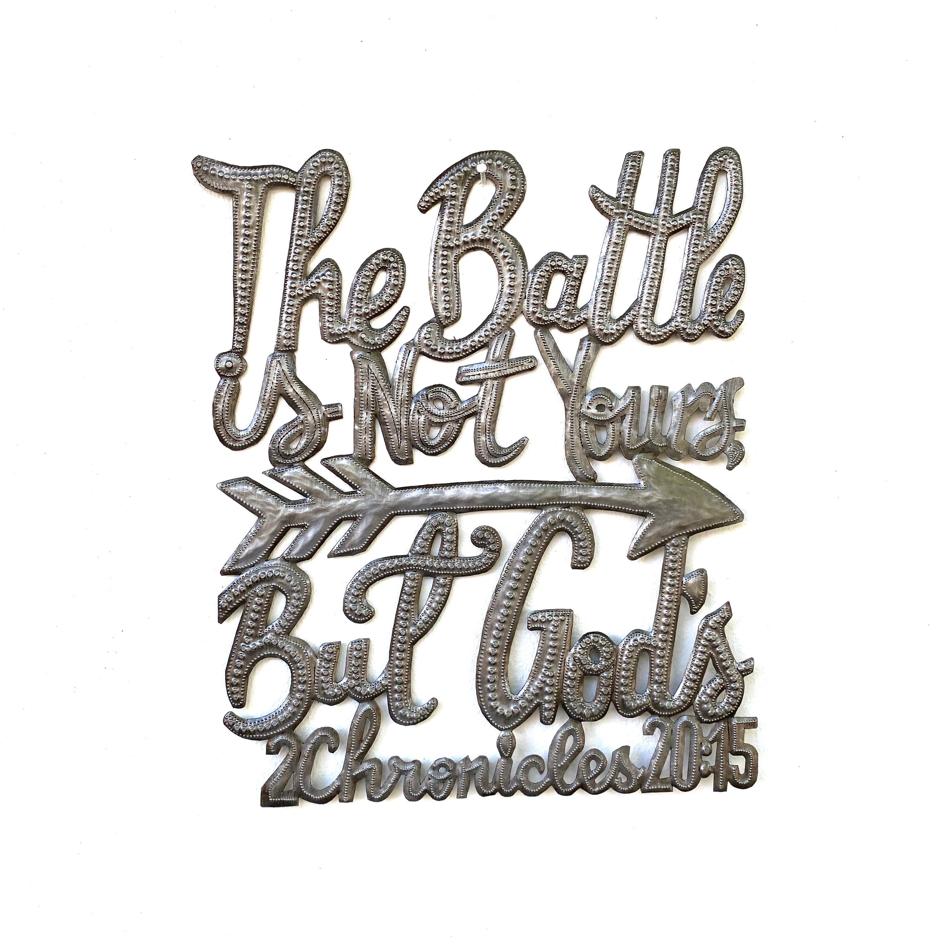 The Battle is Not Yours