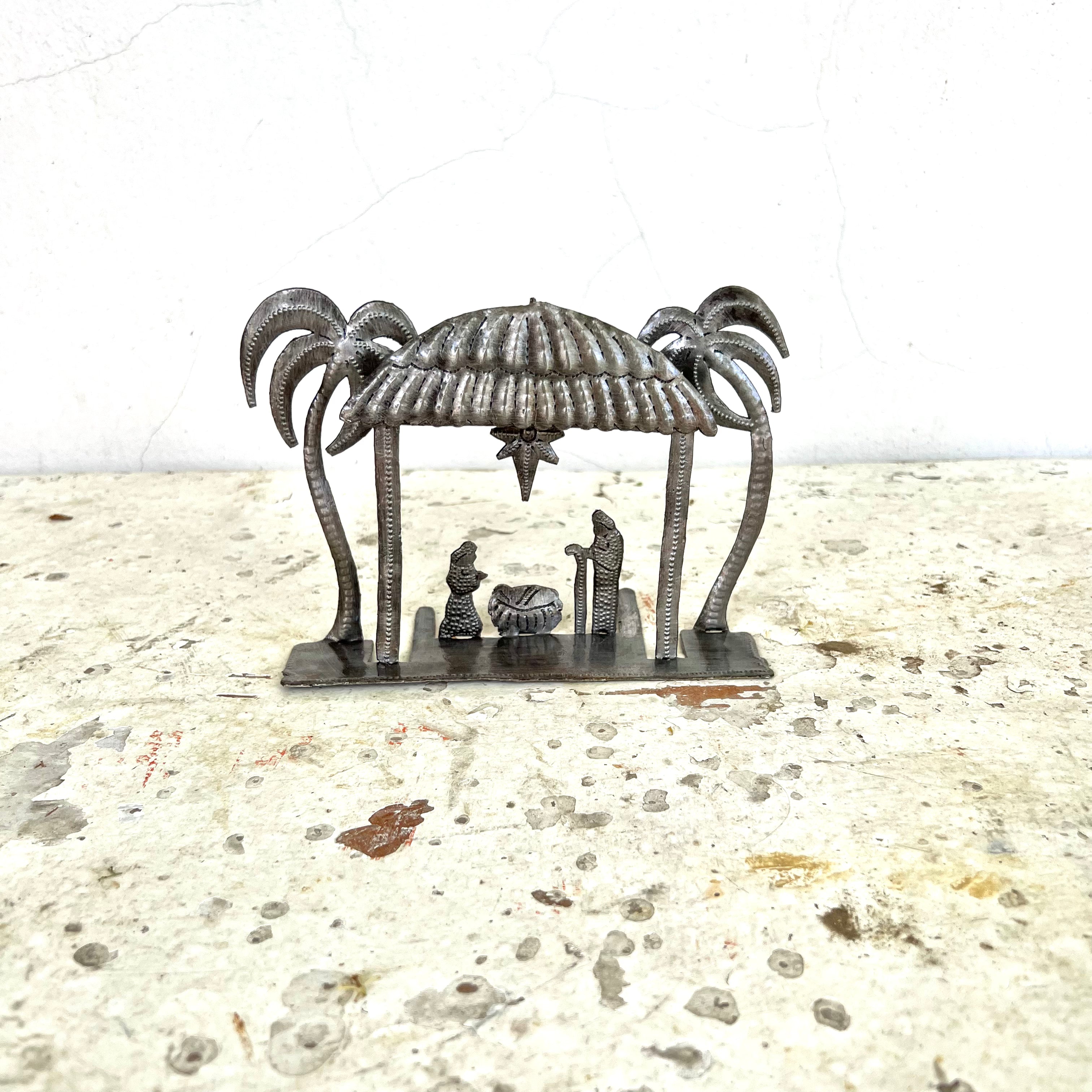 JP Small Standing Nativity with Palms