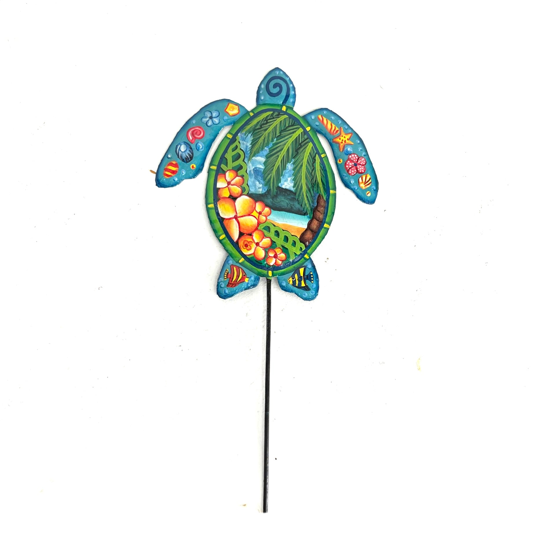 Kerby Small Painted Turtle Garden Stake