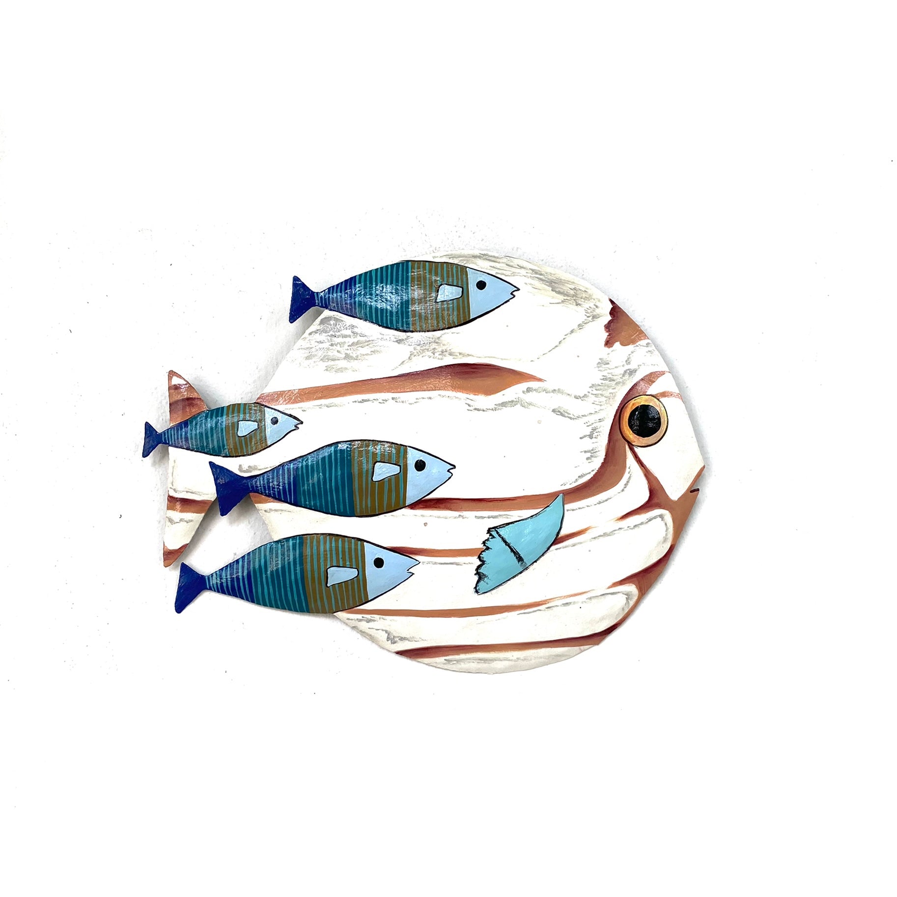 White Fish with Baby Fish