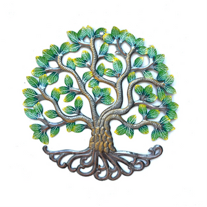 Derat- Circle Medium Green Tree