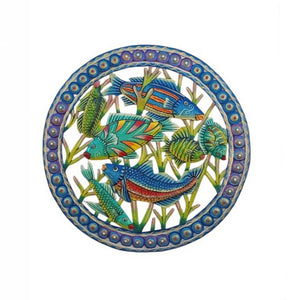 Colbert- Medium Round Colorful Fish