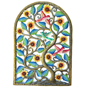 Frame Flower Tree & Birds