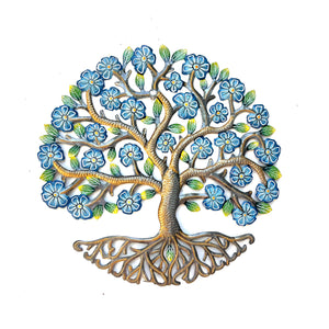 Derat- Circle Bleu Flower Tree