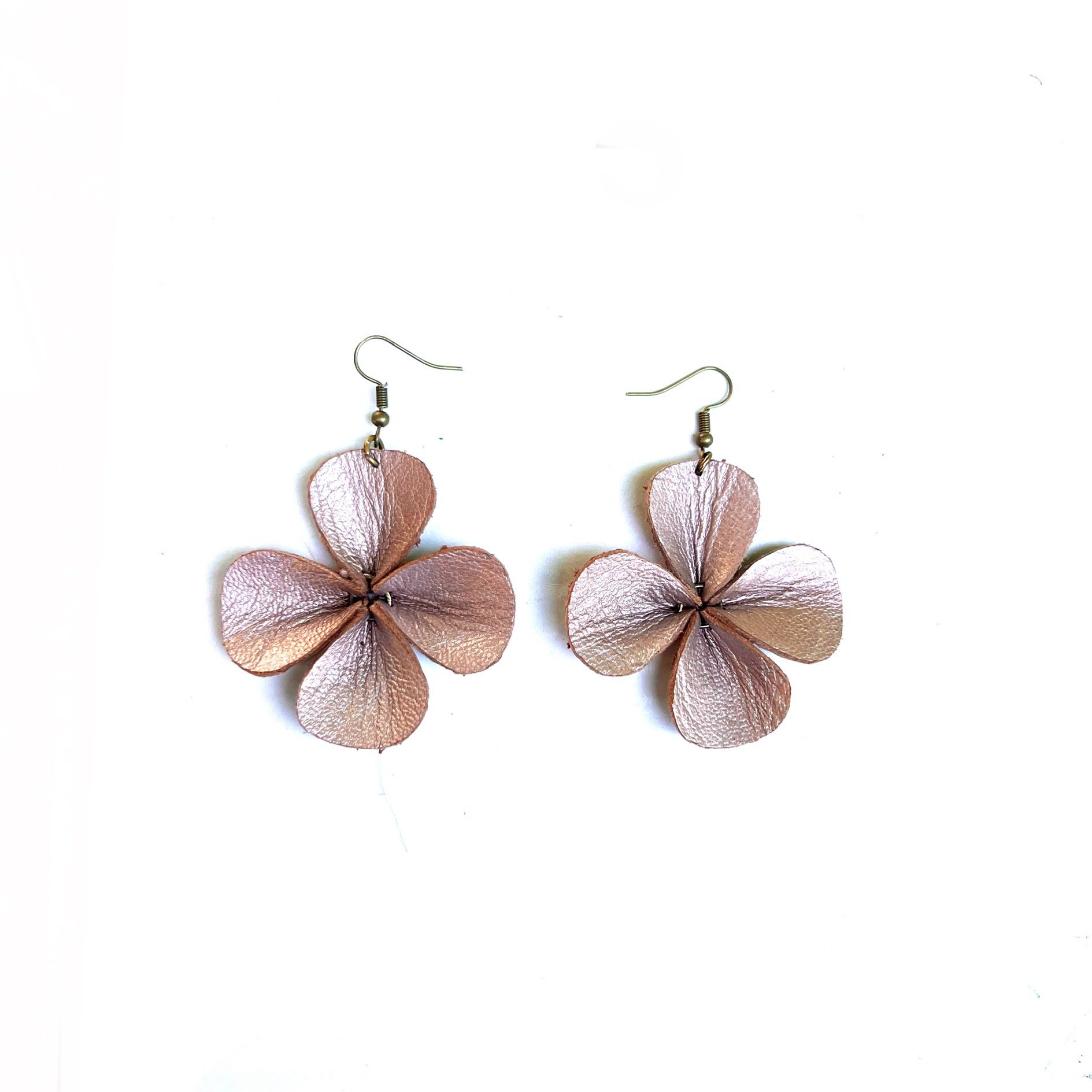 Clover Earring- Rose Gold