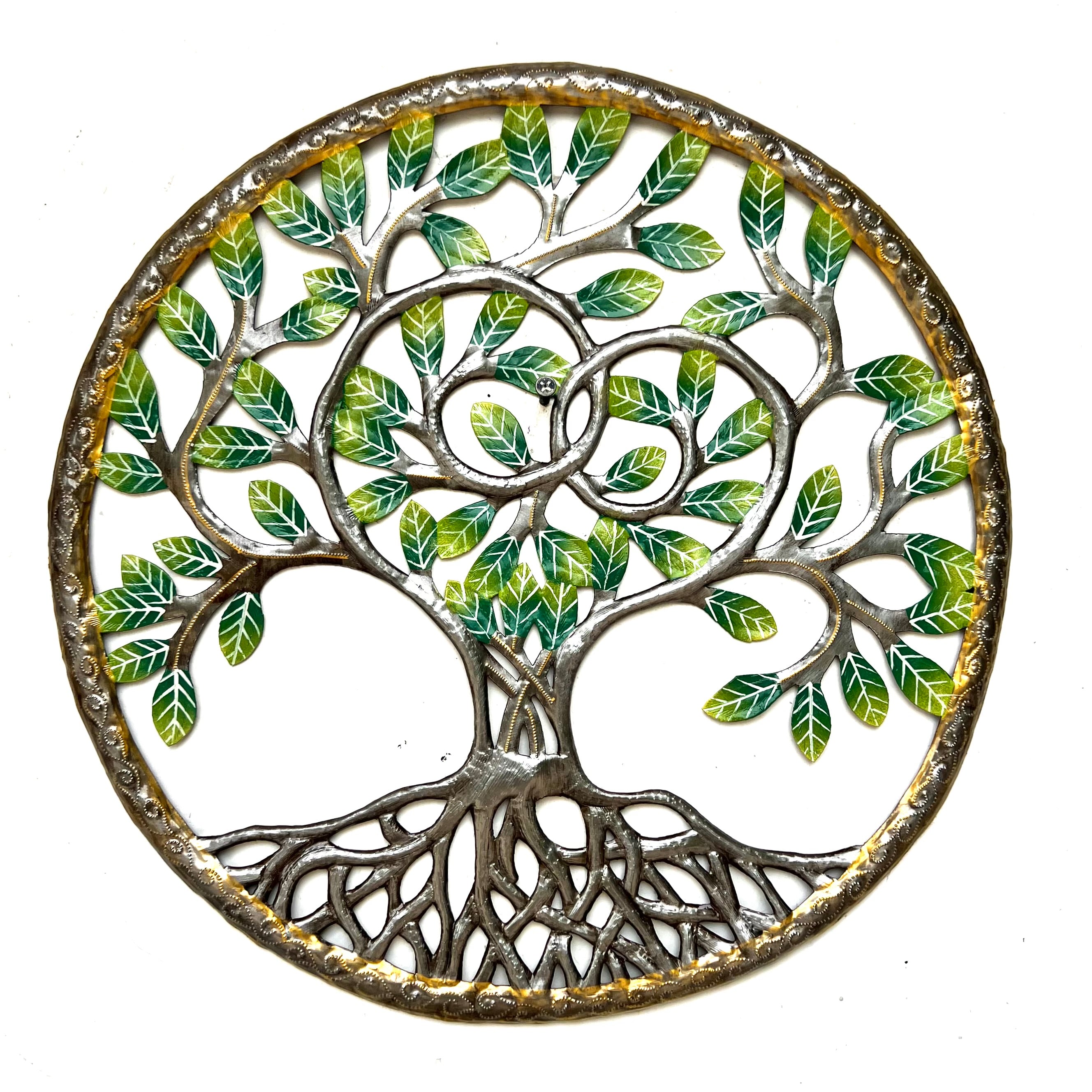 Mackenson-Green Leaf Rooted Tree