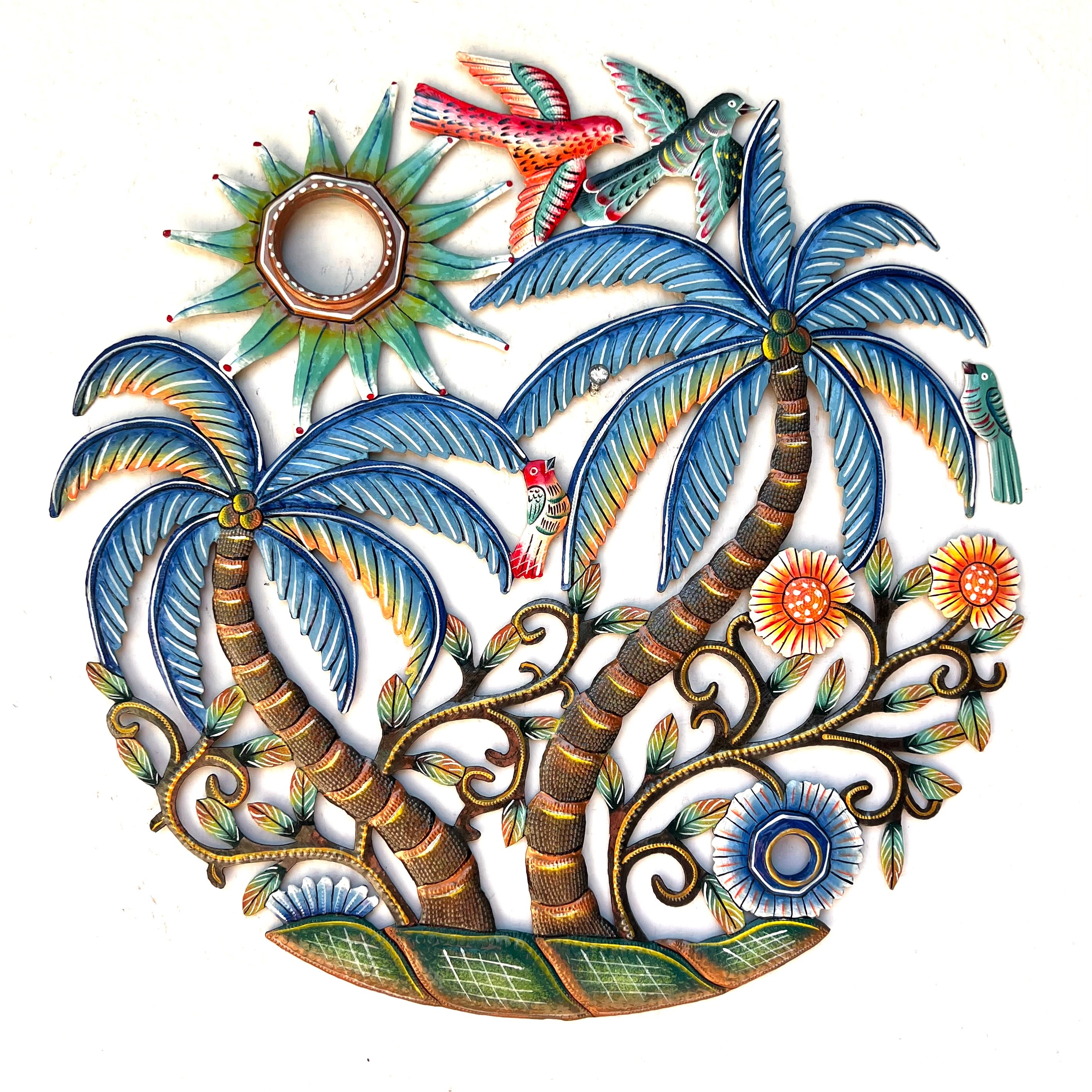 Herby’s Oil Drum Top Coconut Tree