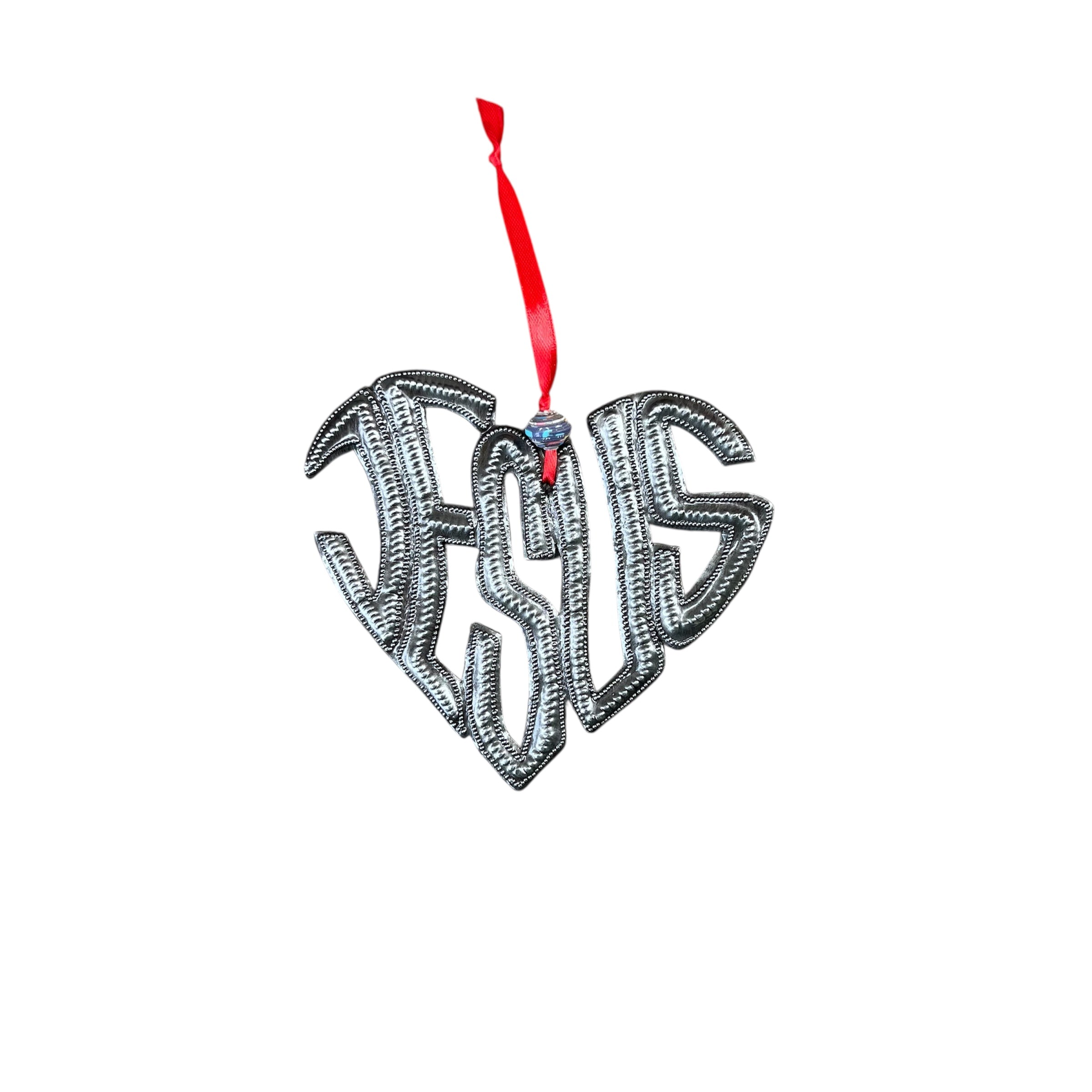 Simple Heart Jesus Ornament