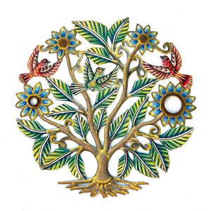 Colbert- Top Drum Oil Green Leaf Tree