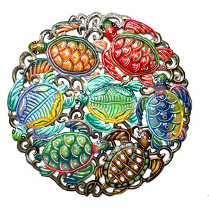 Derat- Circle Coloful Swimming Turtle