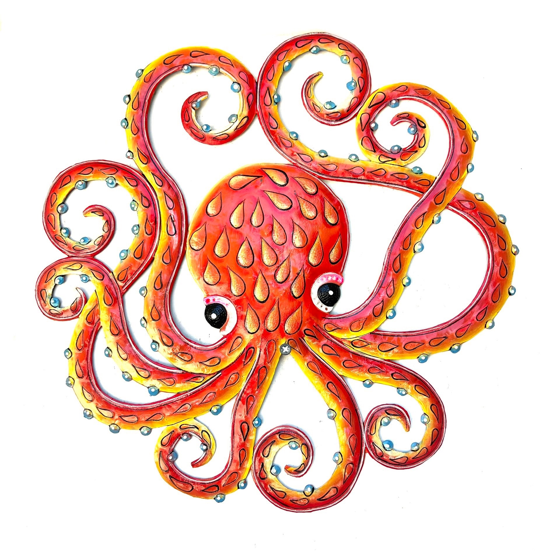 Jeff- Orange Octopus