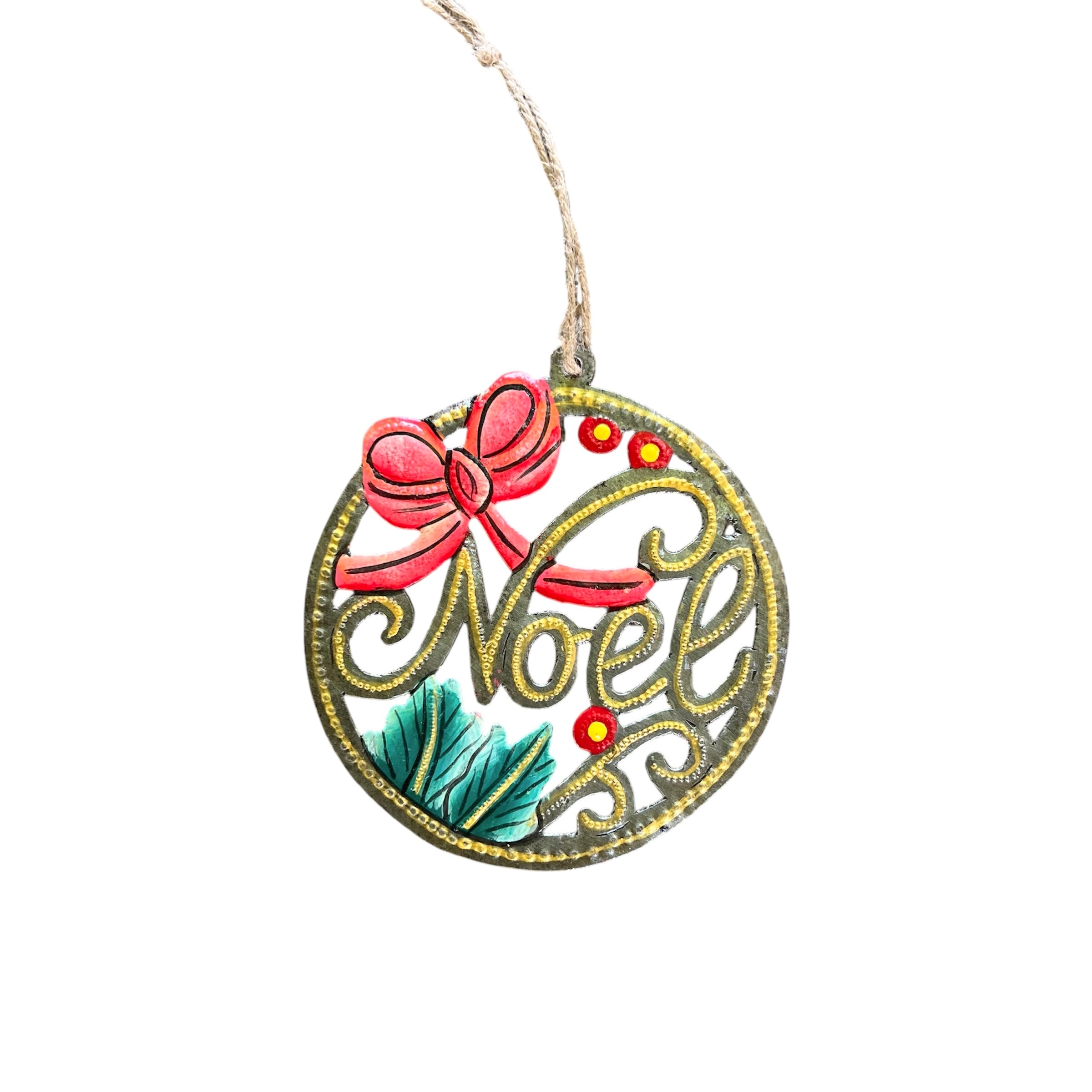 Gonzales-  Ribbon NOËL Ornament