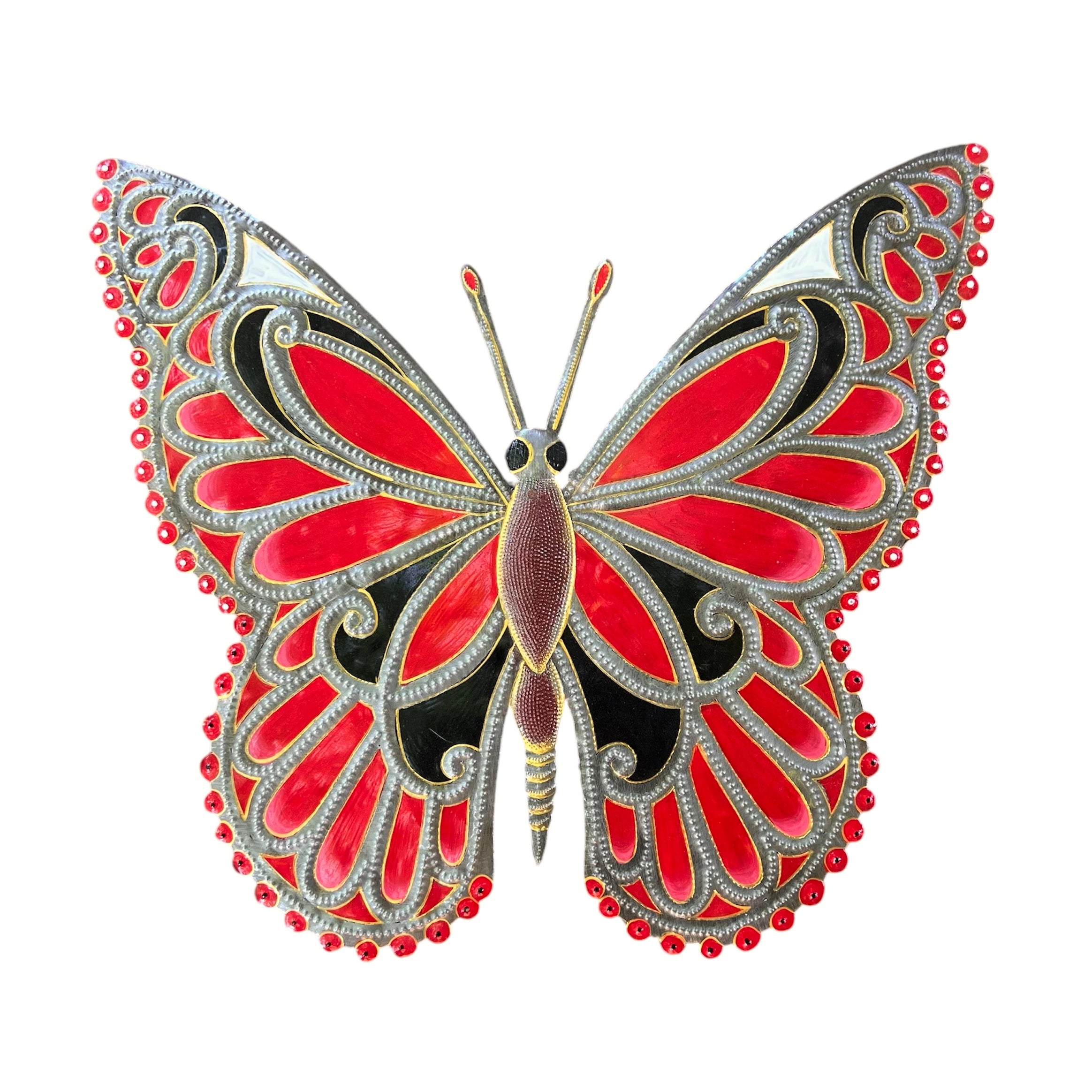 Orilien-Large Red Butterfly