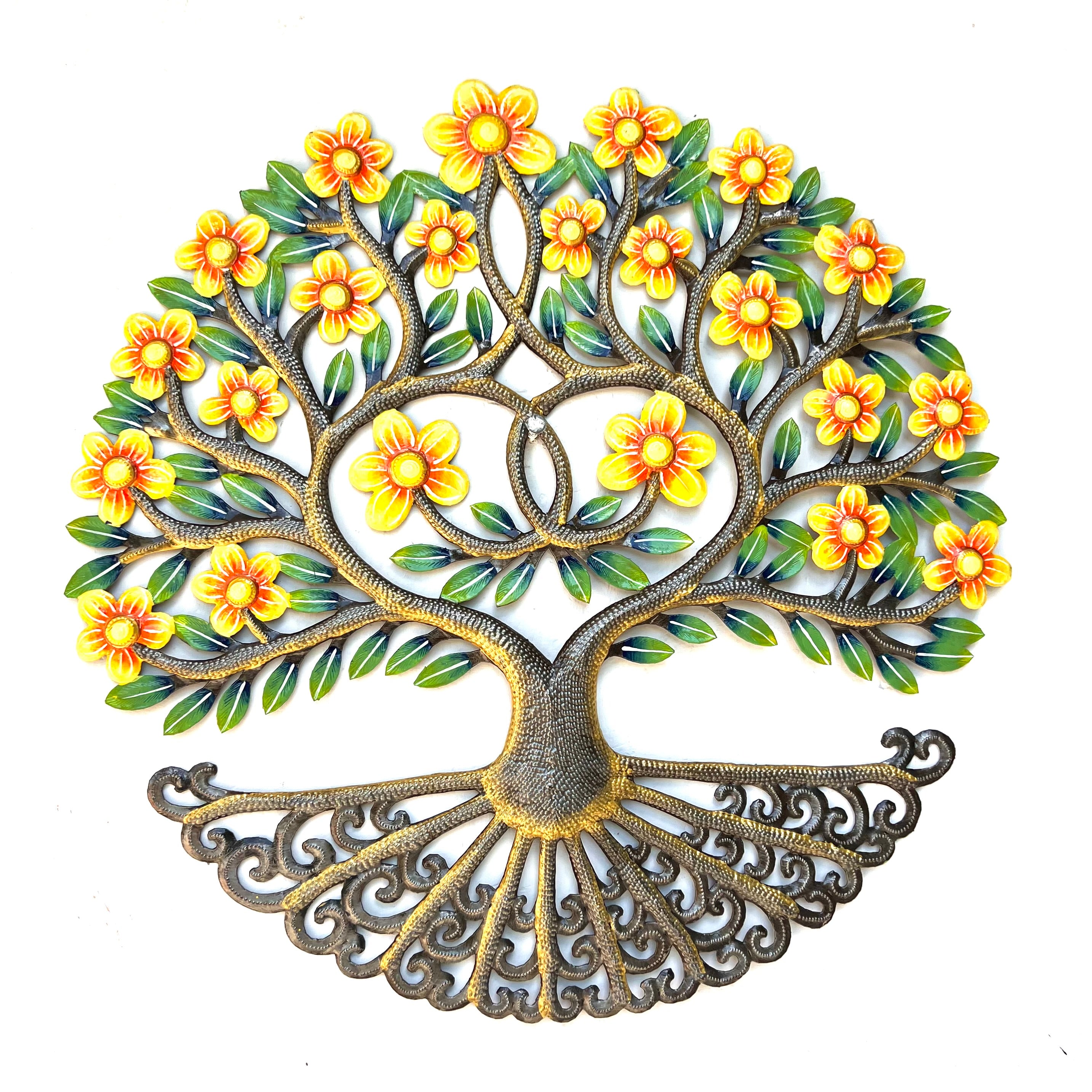 James- Yellow Flower Heart Tree