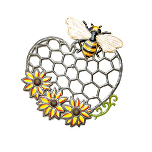 Heart Flying Bee