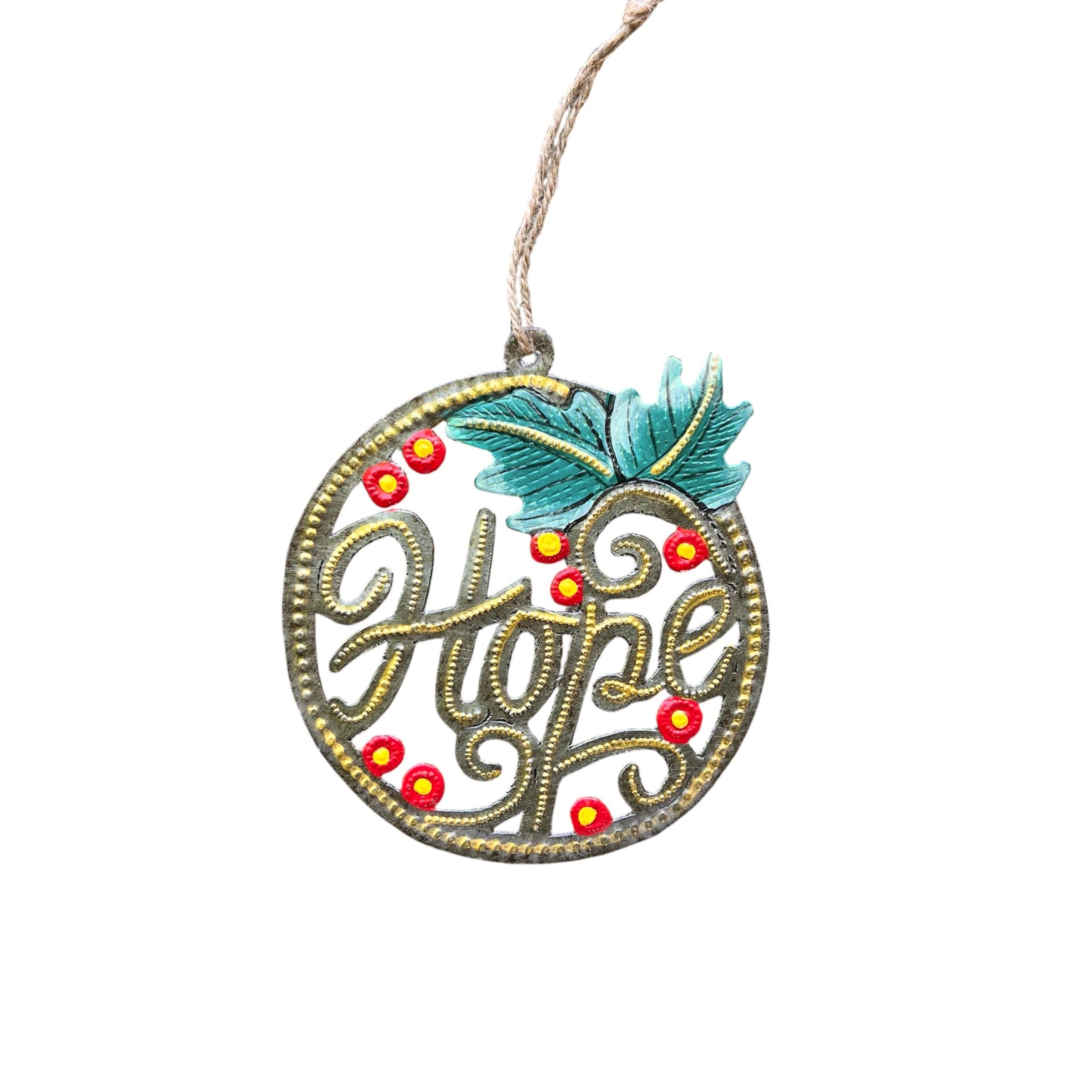 Gonzales-  Leaf Hope Ornament