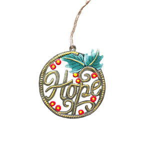 Gonzales-  Leaf Hope Ornament