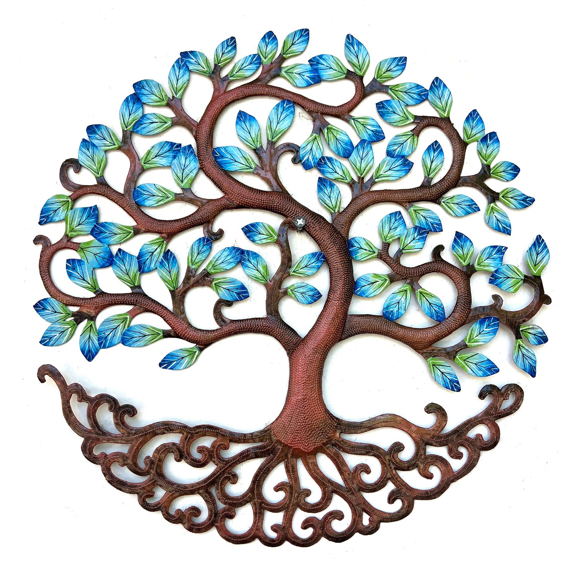 Lucson - Bronze And Blue Leaf Tree