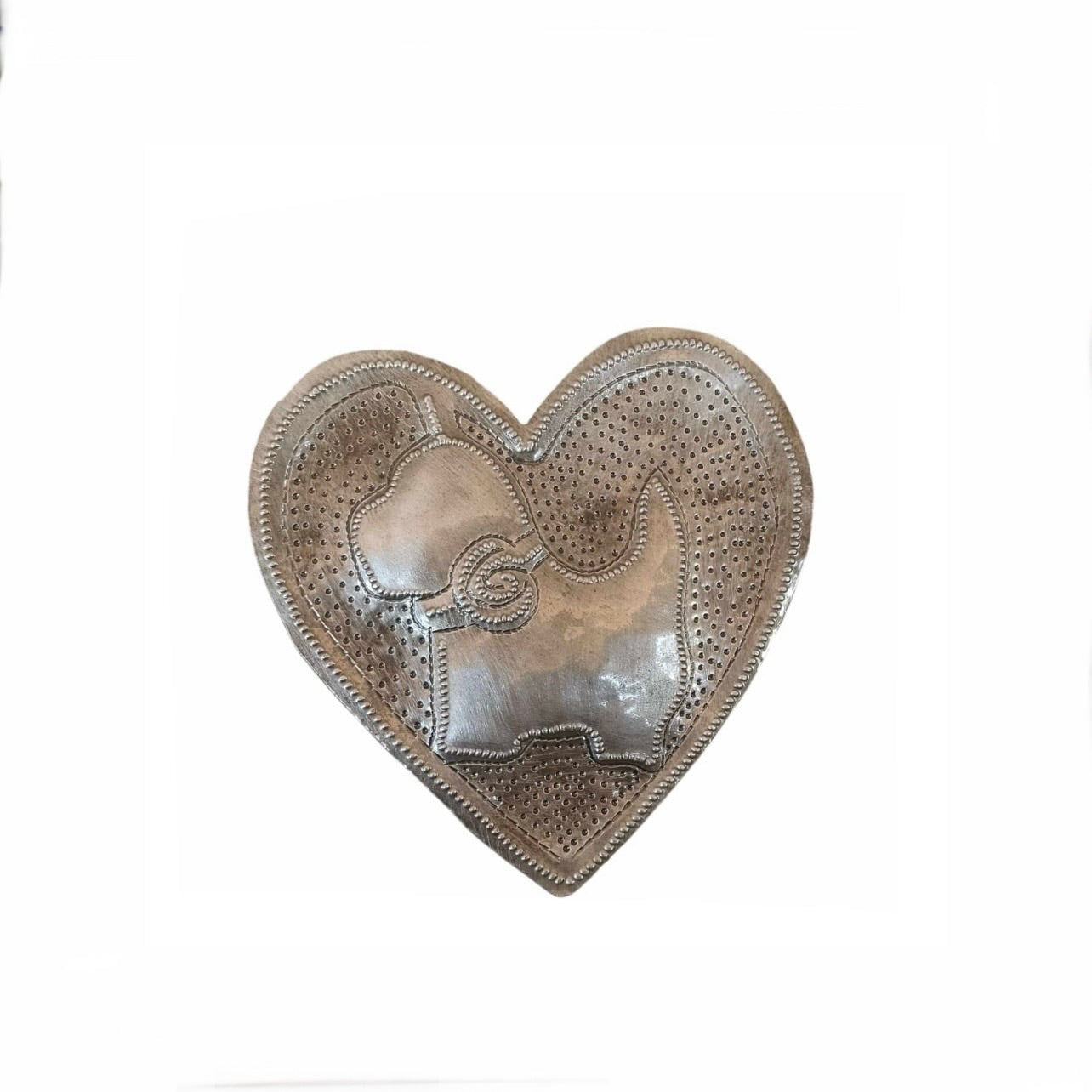 Heart Dog Ornament