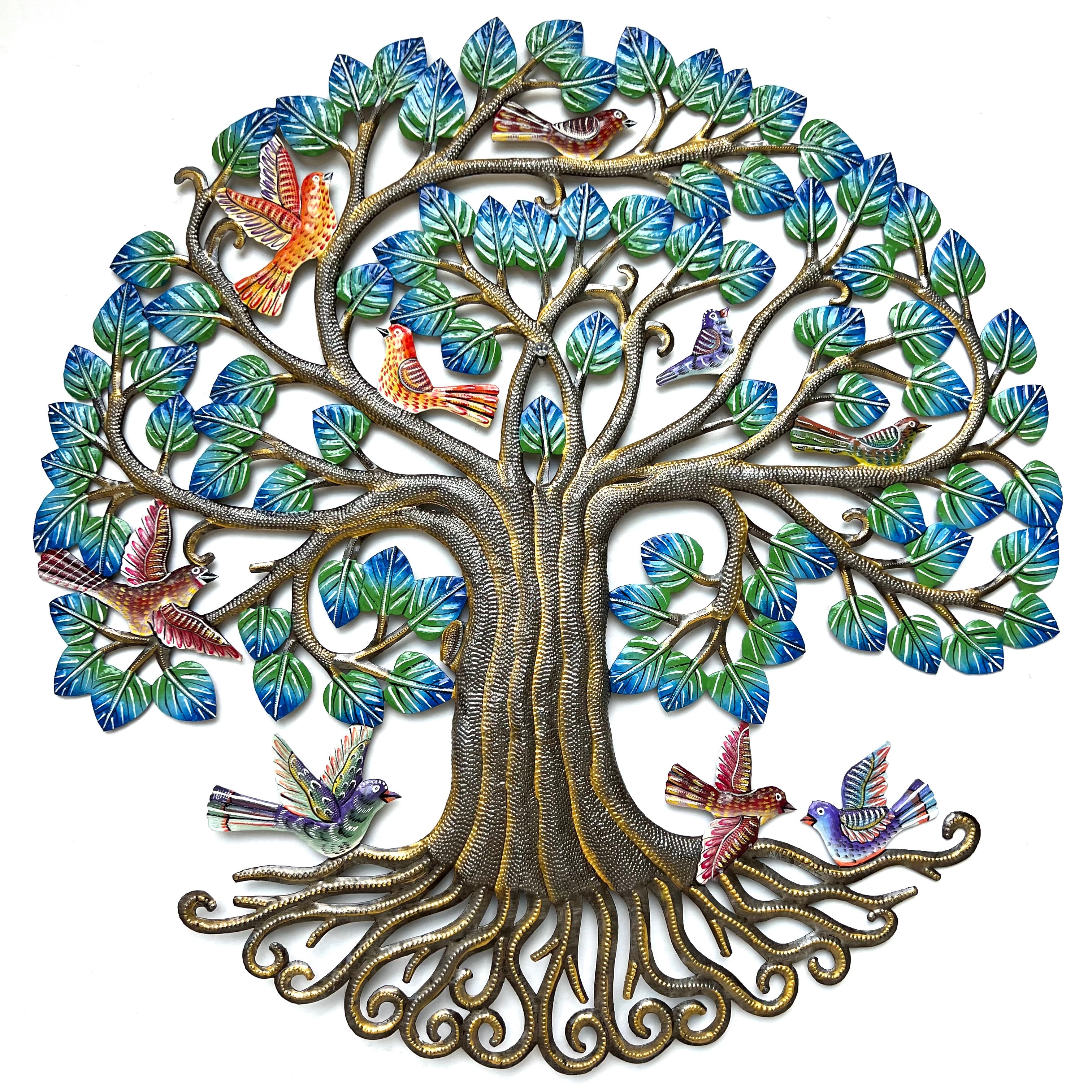 Robinson Large Tree & Birds