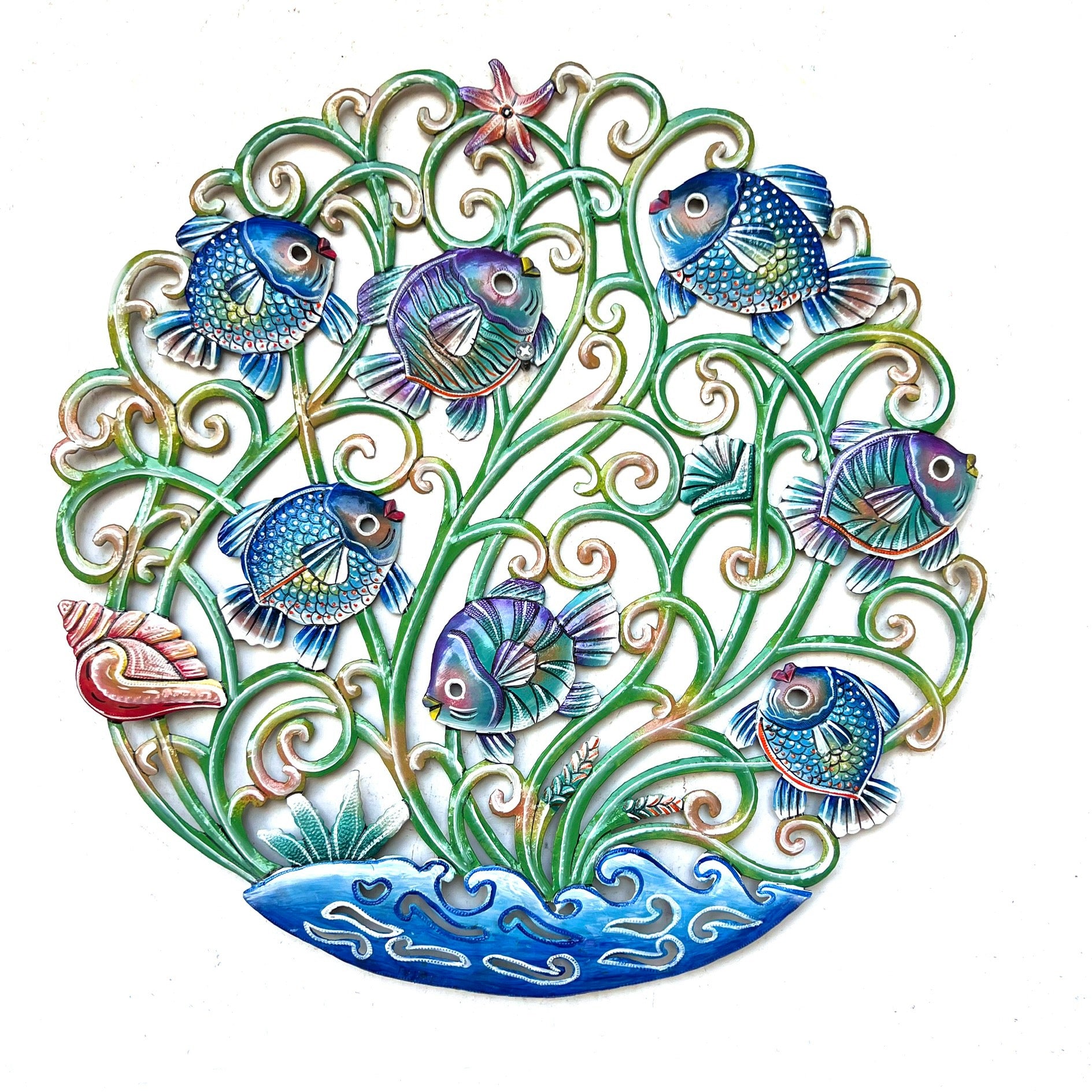 Derat-Blue Swimming Fish