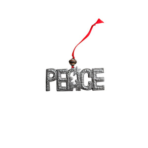 Peace Nativity Ornament