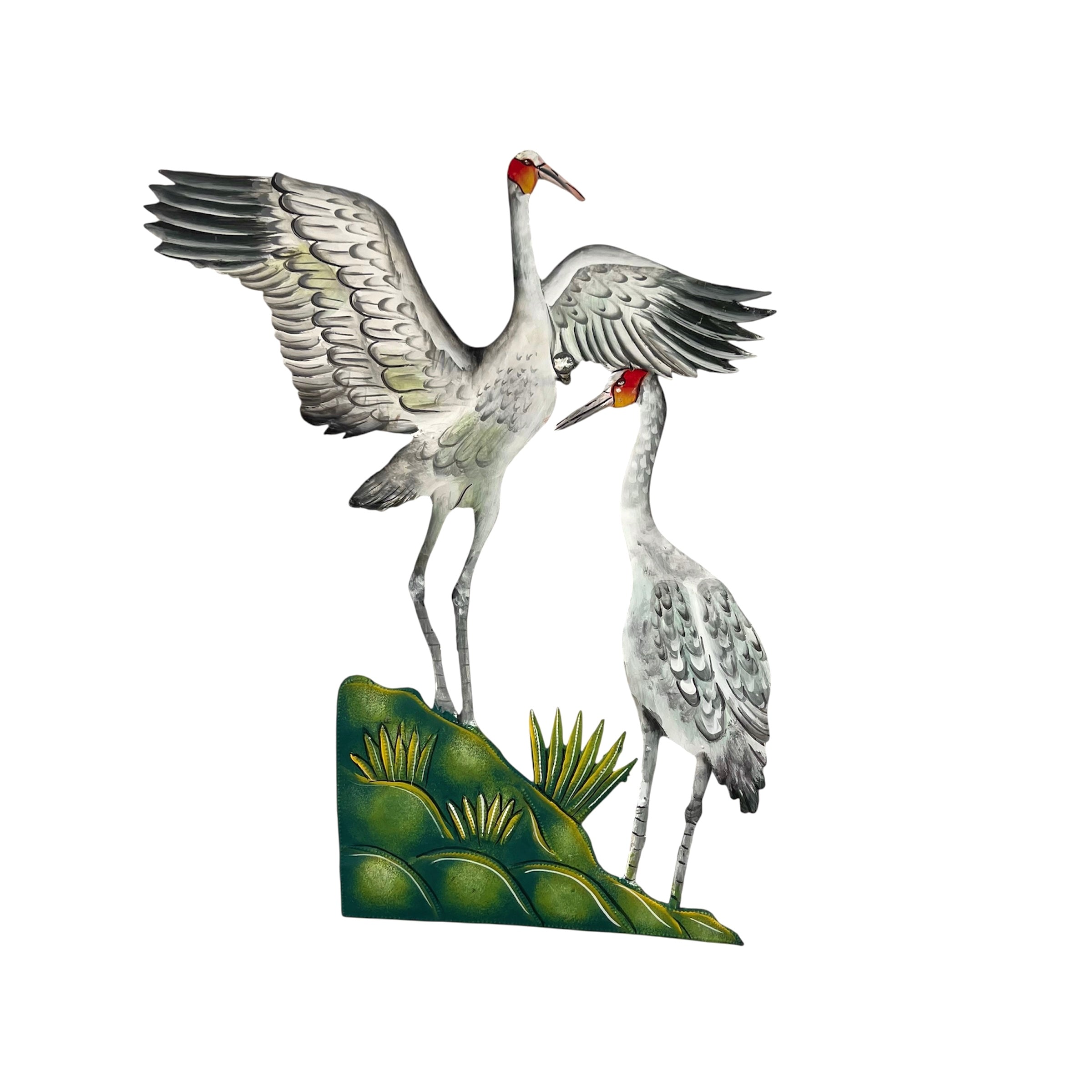 Roodlet- Two Happy Sandhill Crane