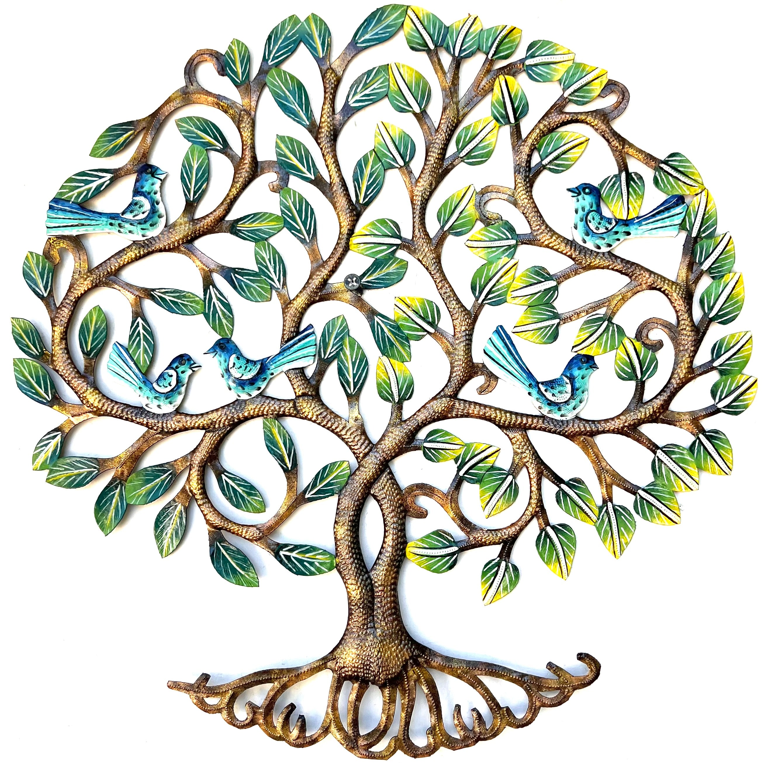 Jeff Bird & Green Leaf Tree-Jumbo