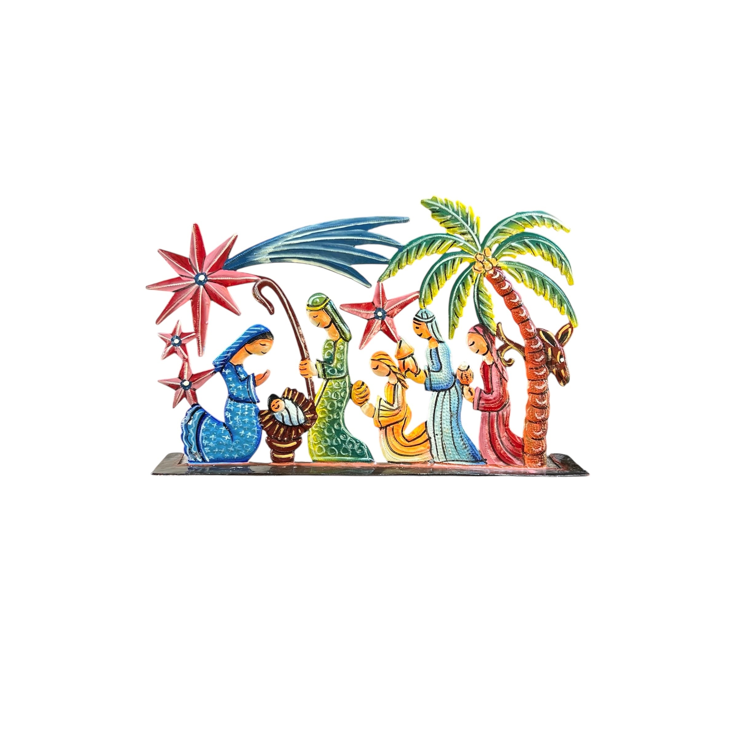 Agousto- Red Stars Nativity