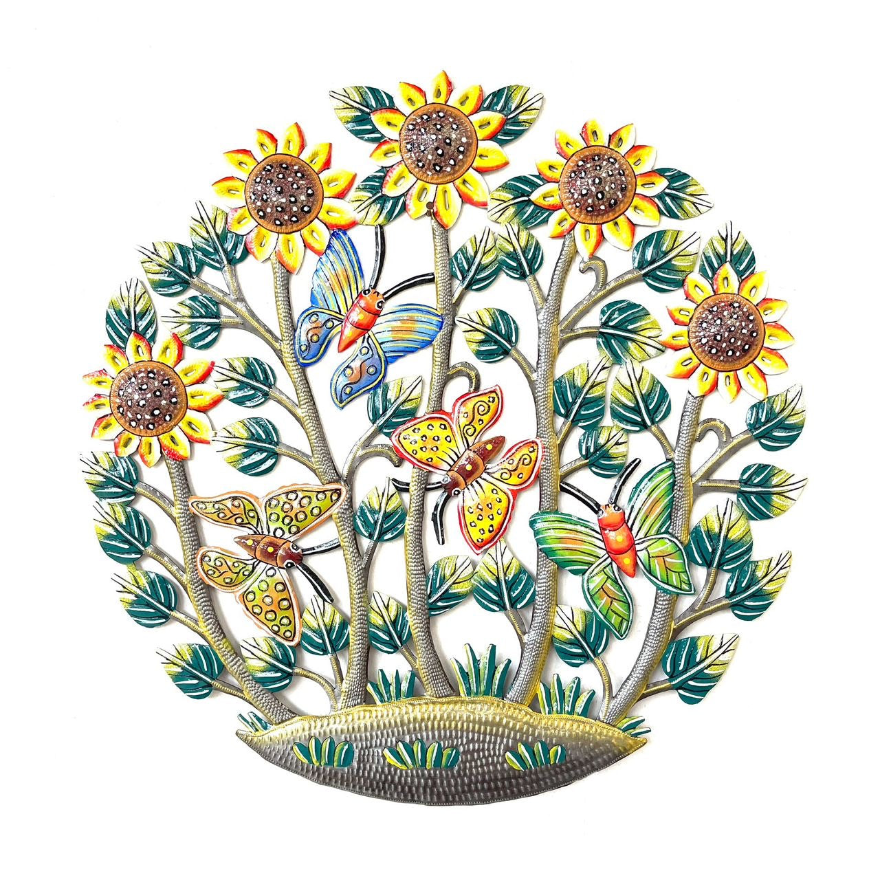 Herby’s Sunflower Plant & Flying Butterflies