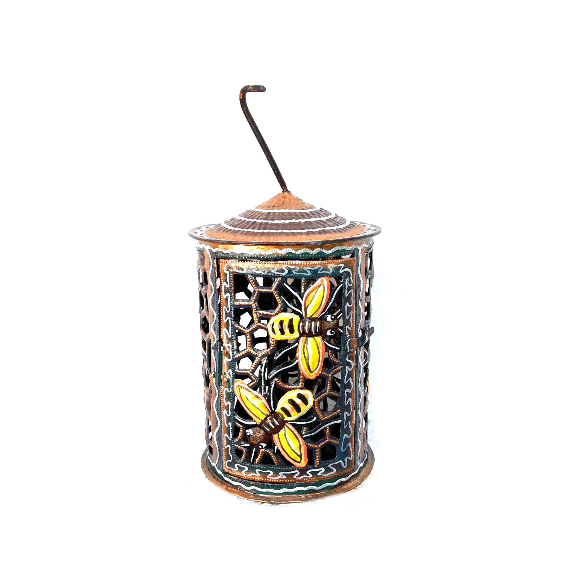 Derat- Honeycomb Lantern Painted